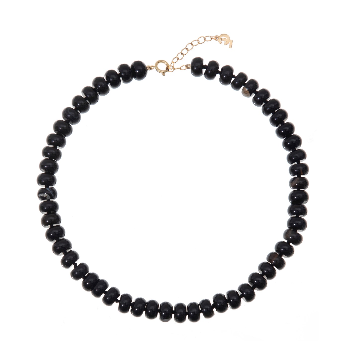 BLACK AGATE NECKLACE