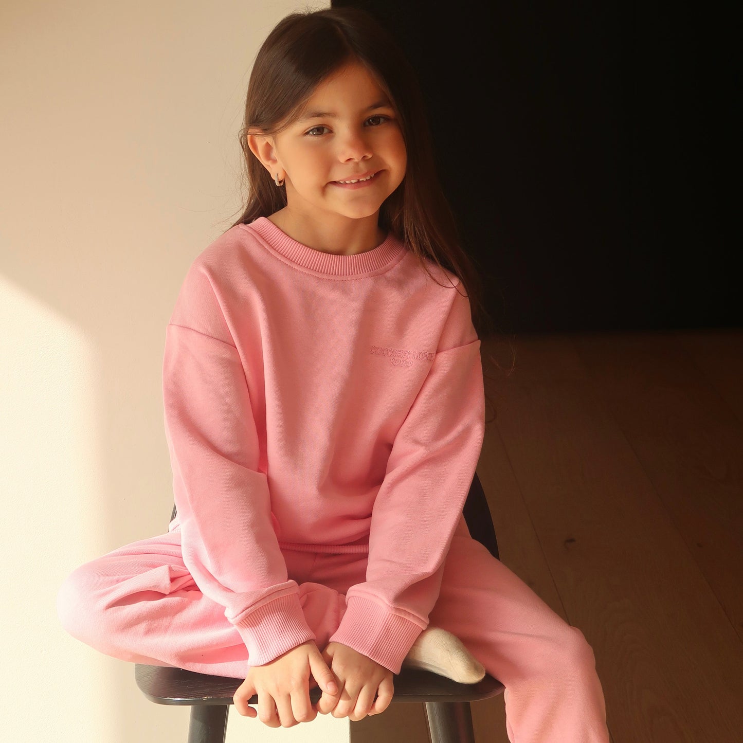 KIDS PINK 1989 LIGHT SWEATSHIRT