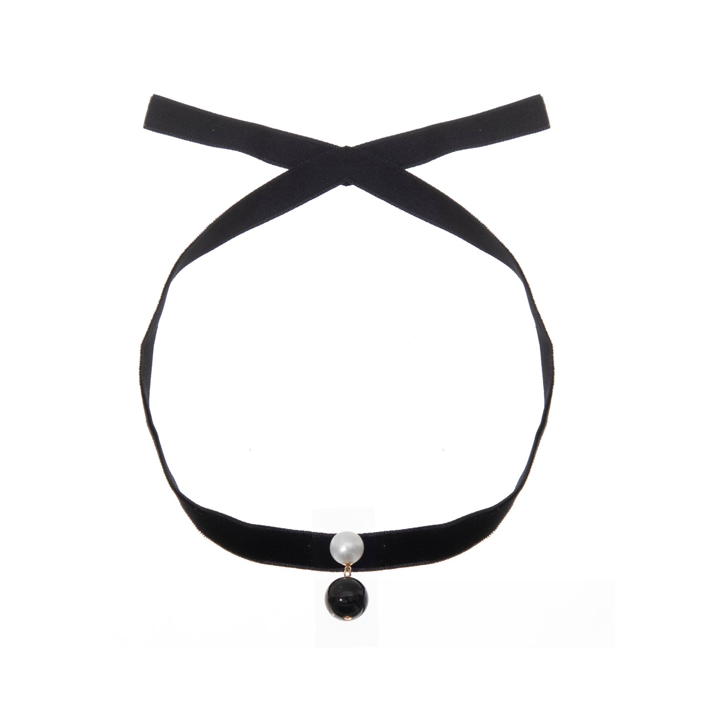 VELVET BLACK JADE NECKLACE