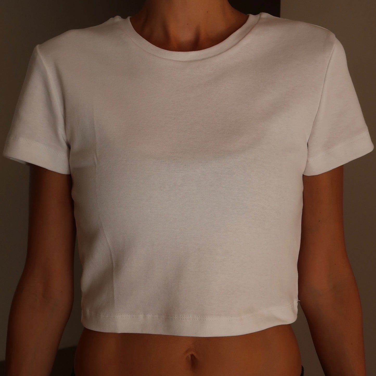 HAILEY BABY TEE 038 WHITE