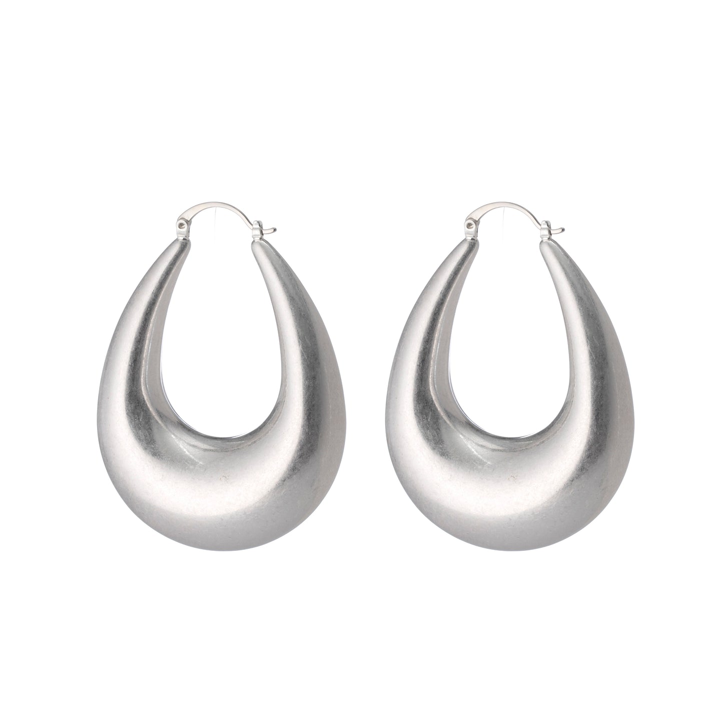 SILVER MELROSE EARRINGS