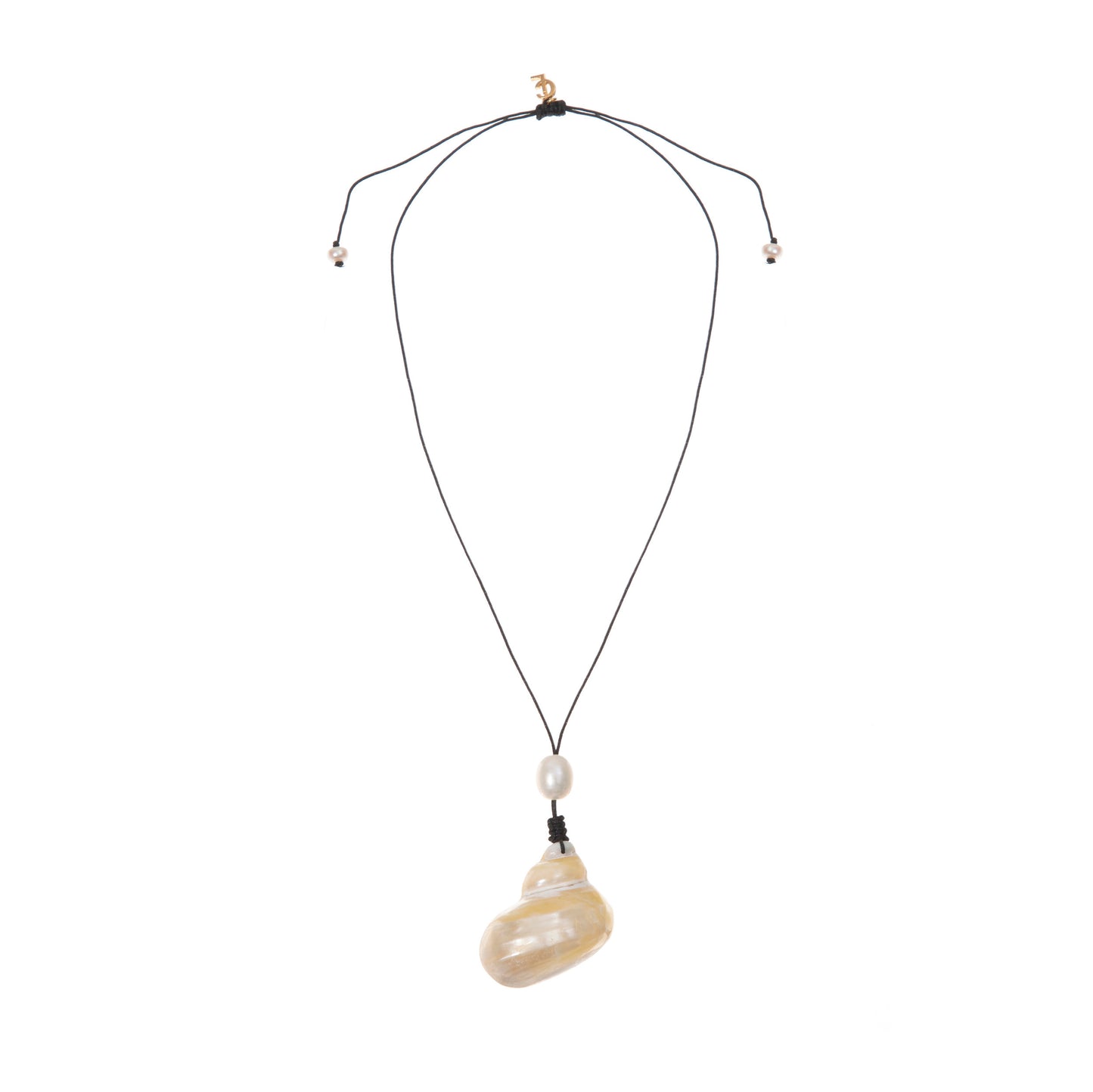 WILD SHELL NECKLACE BLACK