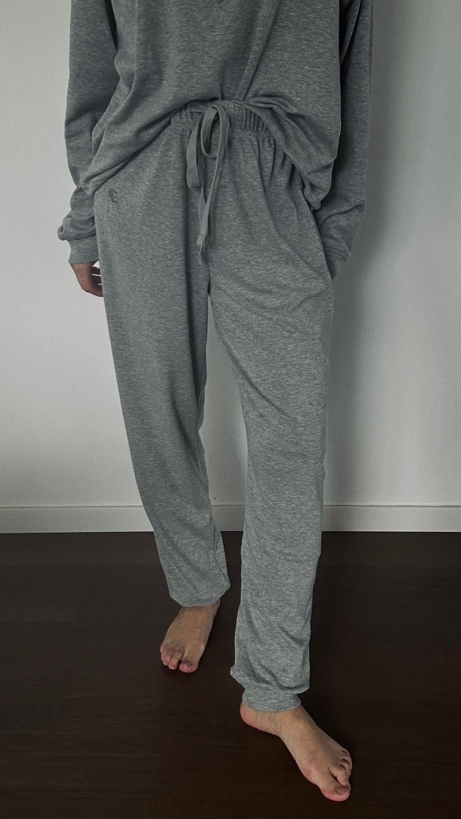 GREY LIGHT COTTON JOGGER