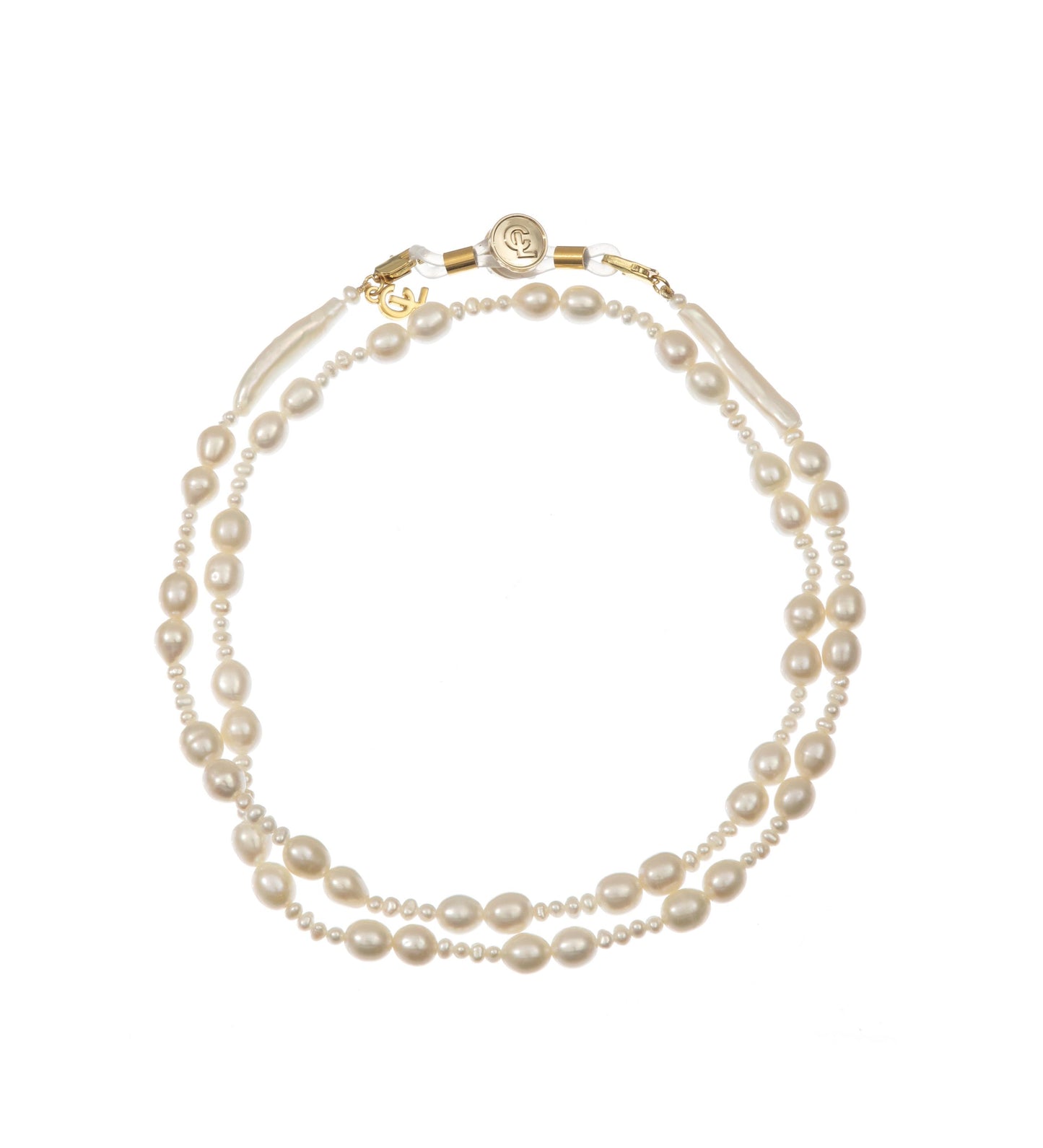 WHITE PEARL EYEWEAR CHAIN